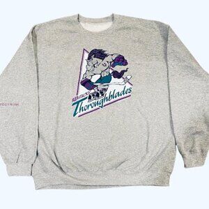 Kentucky Thoroughblades Crewneck Sweatshirt Vintage Ice Hockey shirt yvettecolon